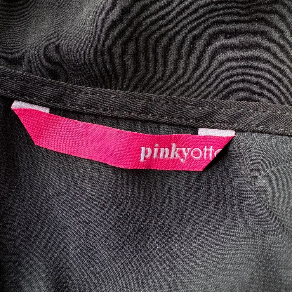 PINKYOTTO Black Elastic-waisted Sleeveless Midi Dress - Picture 6 of 6